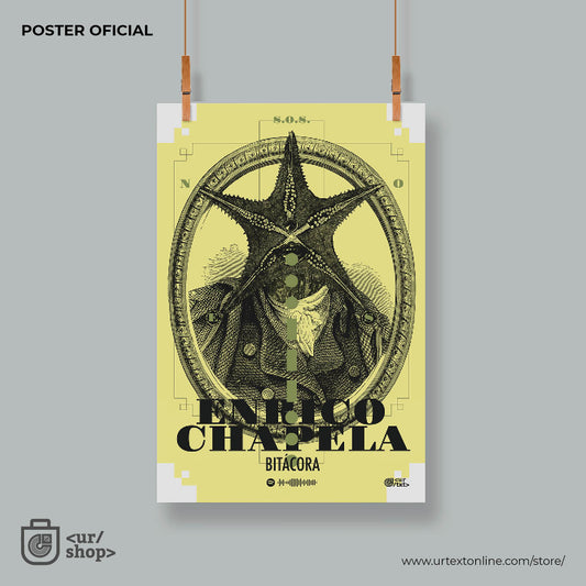 POSTER OFICIAL / ENRICO CHAPELA - BITÁCORA