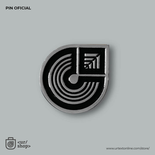 PIN OFICIAL / LOGO URTEXT PLATA